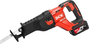 Пила сабельная аккумуляторная DCK KDJF32,18В, 2*5 А/ч, 0-2800 ход/мин, з/у