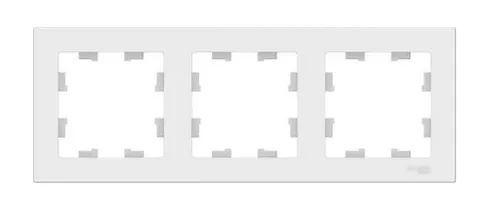 Рамка AtlasDesign 3-постовая, БЕЛЫЙ, SE 