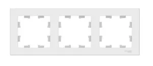 Рамка AtlasDesign 3-постовая, БЕЛЫЙ, SE 