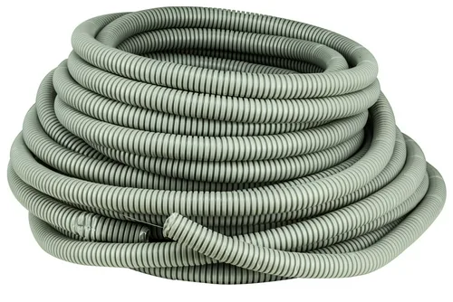 Труба ПВХ гофрир, с протяжкой, 20мм IEK (бухта 100 м)