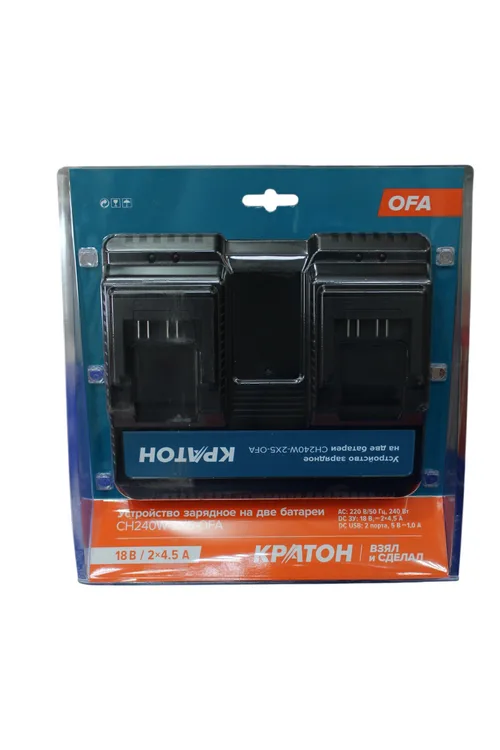 Устройство зарядное на две батареи КРАТОН CH240W-2X5-OFA