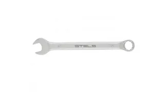 Ключ STELS комбинированный, 14 мм, CrV, матовый хром