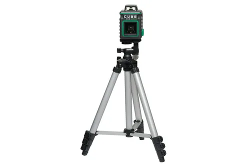Комплект лазерный уровень ADA CUBE 360 GREEN Professional Edition+ штатив + Лазерный дальномер ADA COSMO 50