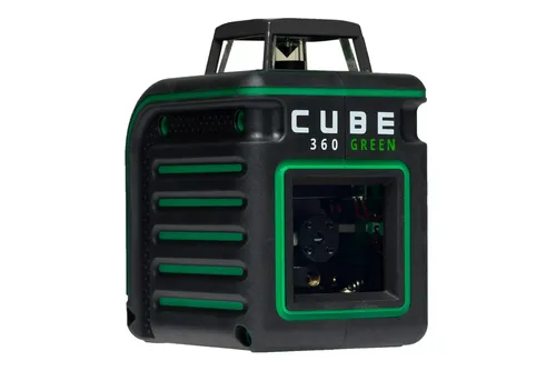 Комплект лазерный уровень ADA CUBE 360 GREEN Professional Edition+ штатив + Лазерный дальномер ADA COSMO 50