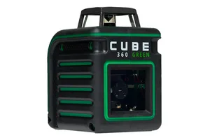 Комплект лазерный уровень ADA CUBE 360 GREEN Professional Edition+ штатив + Лазерный дальномер ADA COSMO 50