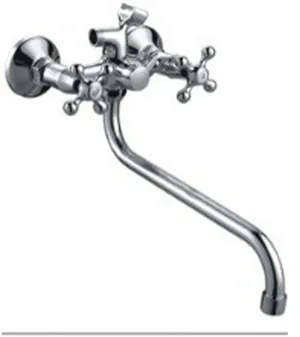 Смеситель для ванны ЭКОНОМ 205, двухвентильный, излив 30 см