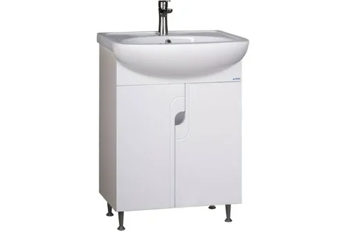 Тумба Уют 55 Лилия без ящика + Раковина Уют 55