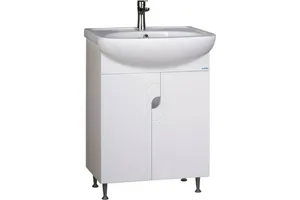 Тумба Уют 55 Лилия без ящика + Раковина Уют 55