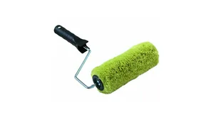 Валик Антошка полиакрил зеленый мини д/ВД красок и акриловых эмалей 60мм