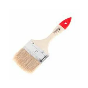 Кисть РемоКолор/Hobbi Стандарт плоск, для всех видов ЛКМ, нат щетина, дер ручка, 3-75мм