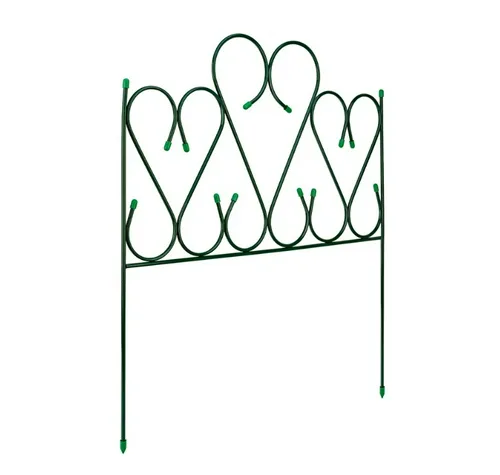 Забор садово-парковый  Б\ТМ прямоугольный, зеленый  100х85 см, 