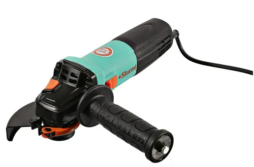Машина шлифовальная угловая Sturm! AG9012TE, 125мм, 1100Вт, 4000-10000об/мин, констант эл-ка, плавный пуск