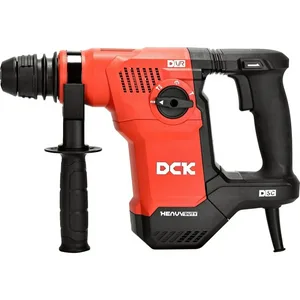 Перфоратор DCK KRH1200-30, SDS+, 1200Вт, 3.7Дж, 930уд/мин, 5300об/мин, сменный патрон