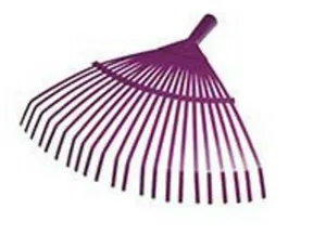 Грабли веерные РемоКолор б/ч, пластинчатые, метал. основа, 20 зубьев