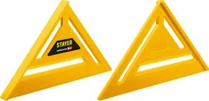 Угольник STAYER 300 мм, 5-в-1, универсальный кровельный