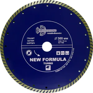 Диск алмазный TRIO-DIAMOND New Formula Turbo 300х11х32 (25,4)мм