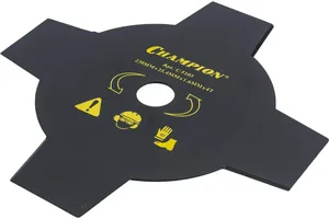 Нож режущий к бензотриммеру CHAMPION  (230 x 25,4 мм) 4 лопасти