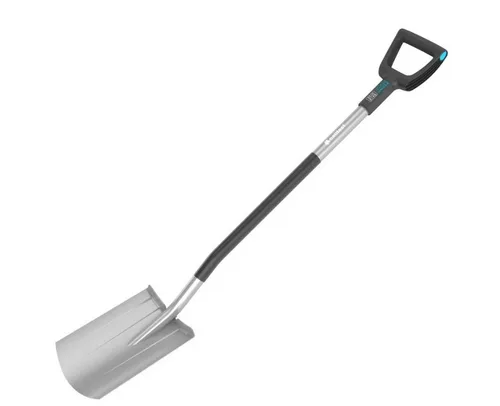 Лопата штыковая Cellfast ERGO HRC 48-55  метал. черенок, ручка с закругл. лезвием 190х110х1230 мм