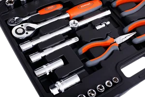 Набор инструментов Кратон TS-24 multi 55, 1/4"+1/2"