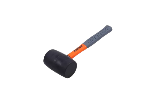 Киянка фиберглассовая обрезиненная рукоятка Кратон 0,45 кг черная