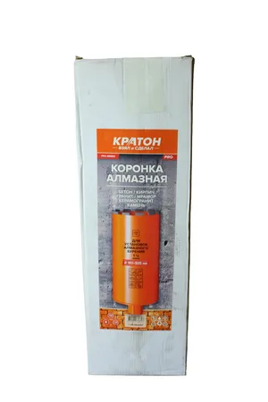 Коронка алмазная КРАТОН (180х500 мм; 1 1/4") для установок алмазного бурения