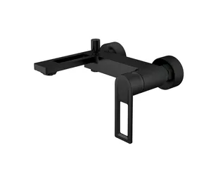 Смеситель для ванны I-TECH, ARIES 20, однорычажный, черный