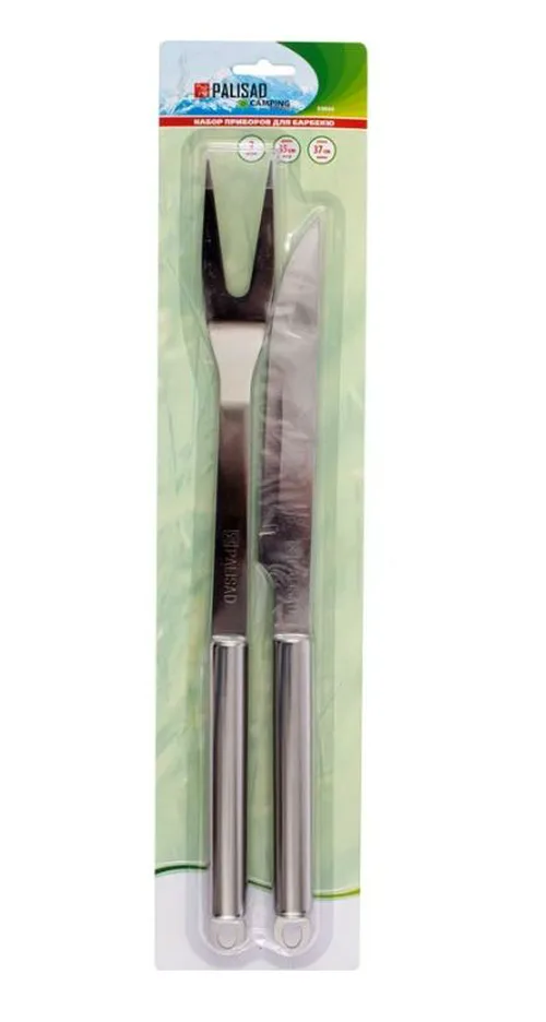 Набор приборов Palisad Camping для барбекю 2 предмета