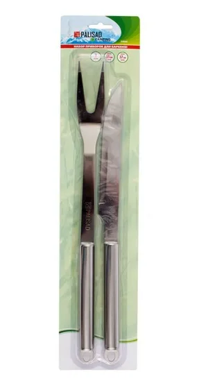 Набор приборов Palisad Camping для барбекю 2 предмета