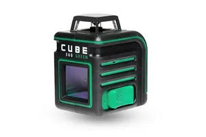 Комплект лазерный уровень ADA CUBE 360 GREEN Professional Edition+ штатив + Лазерный дальномер ADA COSMO 50