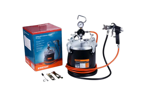 Набор для покраски с баком Кратон PТ-01G