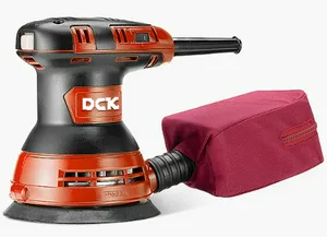 Машина шлифовальная эксцентриковая DCK KSA125, 300Вт, 125мм. регул. об. 4000-12000, амл 3,5мм
