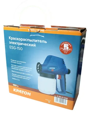 Краскораспылитель электрический КРАТОН ESG-150