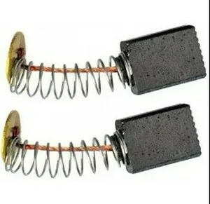 Щетка графитовая АЕЗ 6х9х12 пружина, пятак-зацеп, отстрел 1 (МАКИТА СВ-419А)