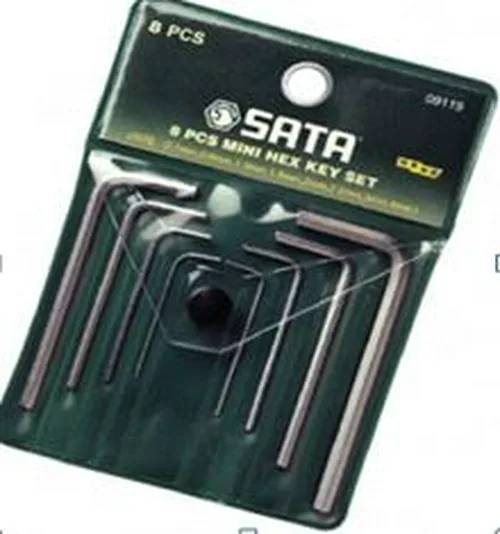 Набор ключей шестигранных Sata 8 предметов, S09119