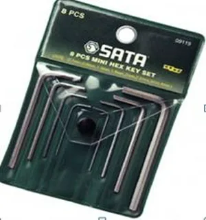 Набор ключей шестигранных Sata 8 предметов, S09119