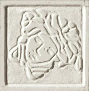 Плитка керам 9.8*9.8 TOZ. MEDUSA WHITE-BLACK