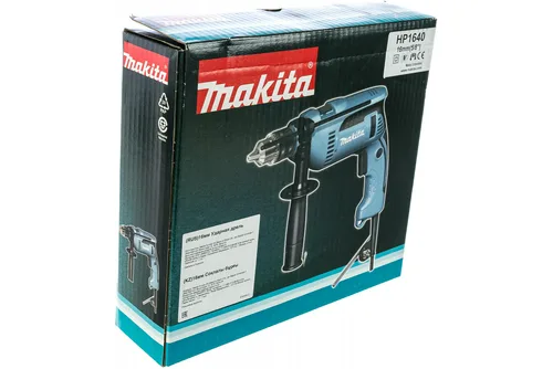 Дрель ударная MAKITA HP 1640, 680Вт, ЗВП
