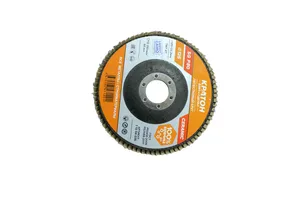 Круг лепестковый шлифовальный Кратон Тип-27 (КЛТ-1) Ø125 мм SG Р80