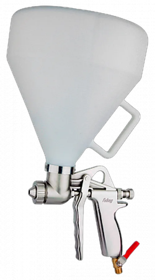 Пистолет текстурный FUBAG DECOR G5000, 149л/м, 3.5бар, верхний бачок, 4.5л, сопла 4,6,8мм