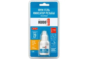 Фум-Гель фиксатор резьбы разъемный 6мл KUDO