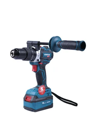 Дрель-шуруповерт ударная аккумуляторная бесщеточная КРАТОН  BICD18-90N-OFA SET  (АКБ 4,0А·ч; ЗУ + кейс)