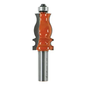 Фреза кромочная фигурная с подшипником Кратон PROFESSIONAL Ø25,4х35,0 мм, хв.12 мм