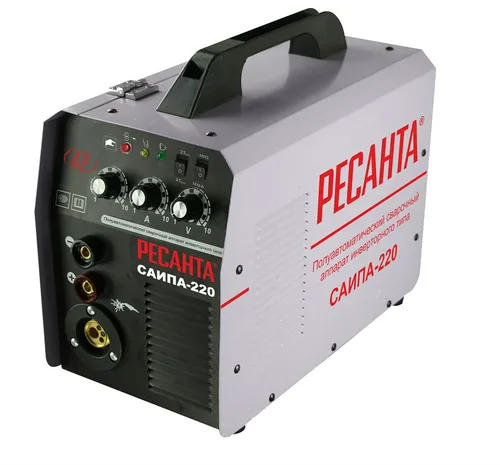 Полуавтомат сварочный Ресанта САИПА-220+Маска Хамелеон FUBAG ULTIMA 9-13 В ПОДАРОК!