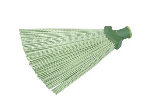 Метла СИБРТЕХ плоская веерная, синтетическая, б/ч 270х260мм