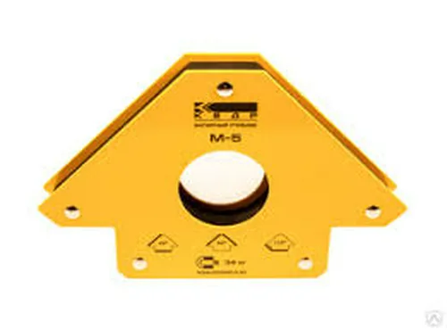 Угольник магнитный для сварочных работ КЕДР М-5, до 34 кг