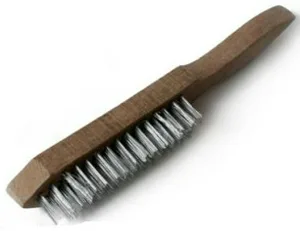 Щетка РемоКолор/Hobbi, проволочная, сталь, дер ручка, 3 ряда