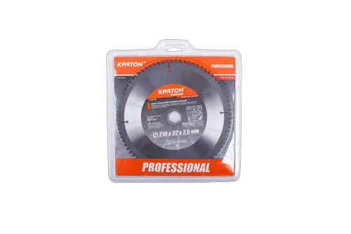 Диск пильный универсальный Кратон PROFESSIONAL Ø210х32/30х2,6 мм, 80Т