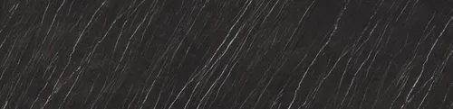 Панель интерьерная ПВХ пластик лак 3000*600мм Мрамор черный