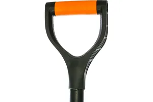 Лопата снеговая ЦИ Finland Orange 1731, пласт., дер. черенок, 550х385мм.
