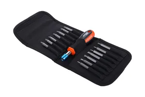 Отвертка Кратон переставная Complect SSK-01, набор 14 пр.